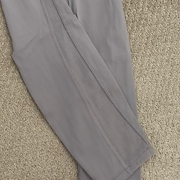 Grey, mesh, lulu lemon leggings - Picture 2 of 2